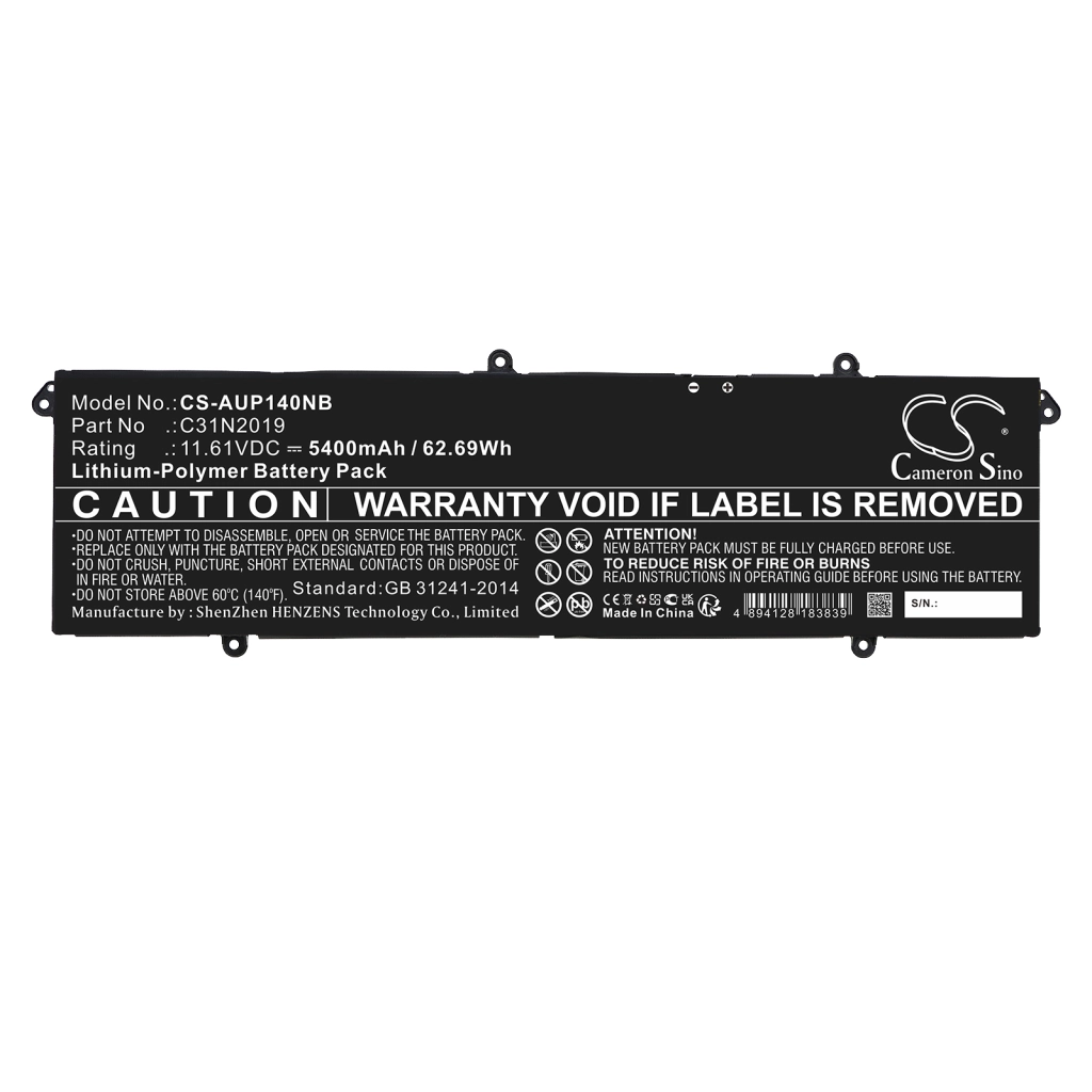 Batteria notebook Asus VivoBook Pro 15 OLED M3500QC-BOF58044W (CS-AUP140NB)