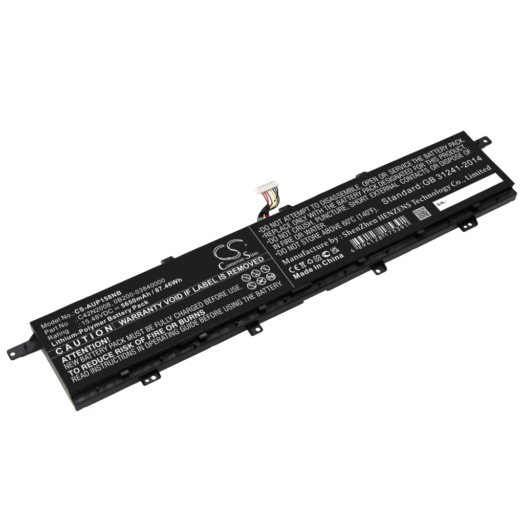 Batteria notebook Asus ZenBook Pro Duo 15 OLED UX582LR-H2013 (CS-AUP158NB)