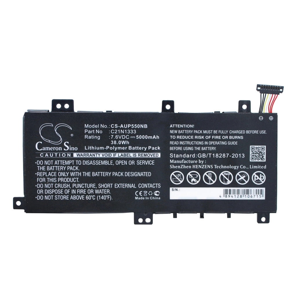 Batteria notebook Asus Transformer Book Flip TP550LD-CJ041H (CS-AUP550NB)