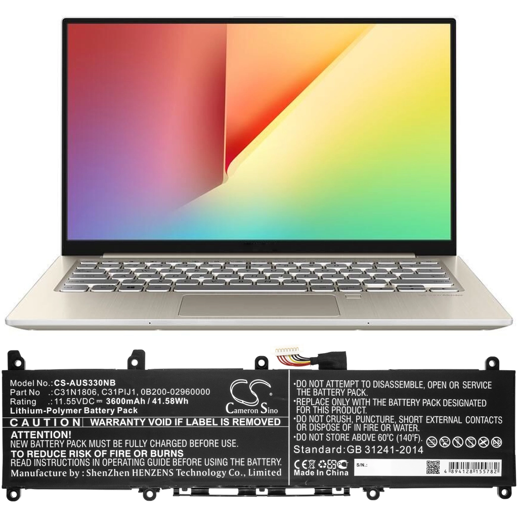 Batteria notebook Asus K330FN (CS-AUS330NB)