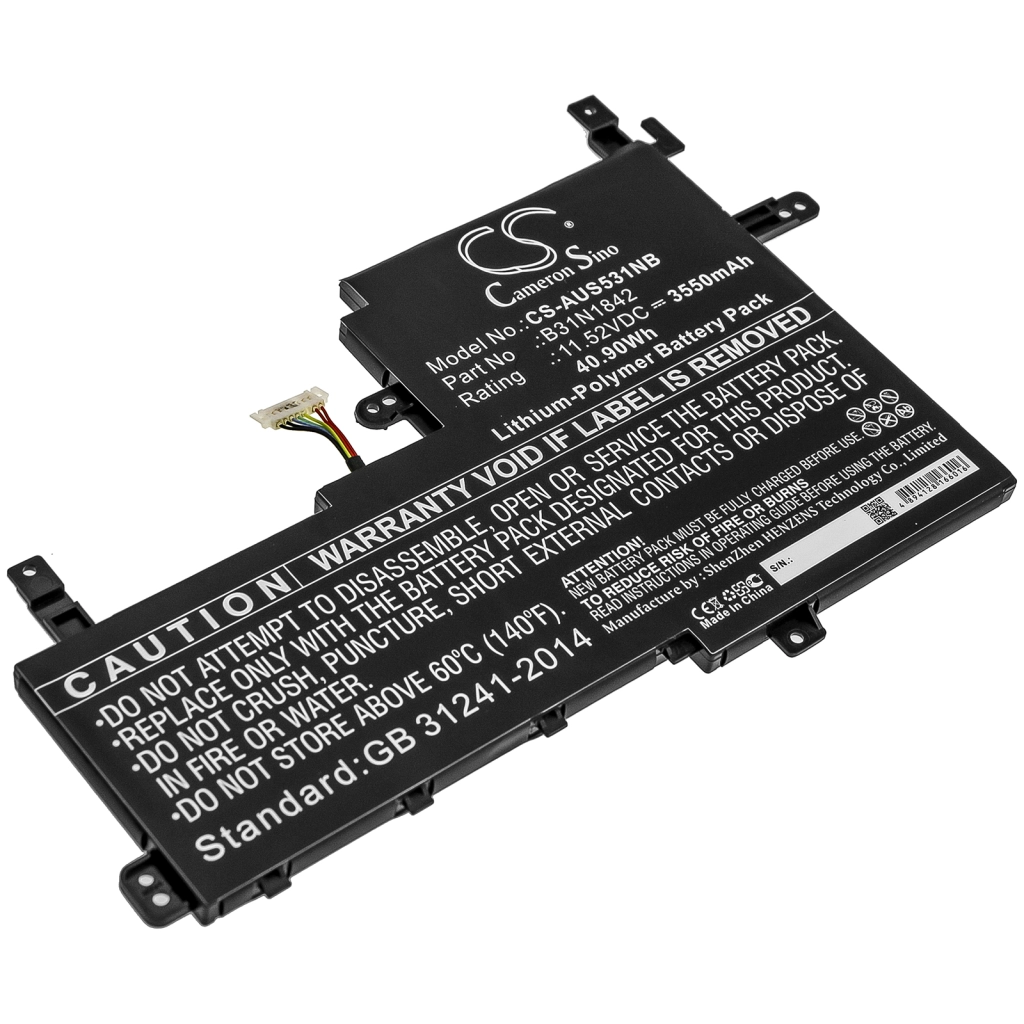 Batteria notebook Asus S531FL (CS-AUS531NB)
