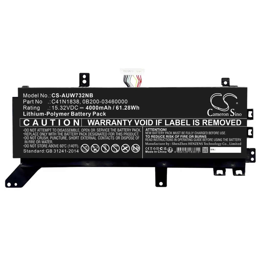 Batteria notebook Asus ProArt StudioBook Pro X (CS-AUW732NB)