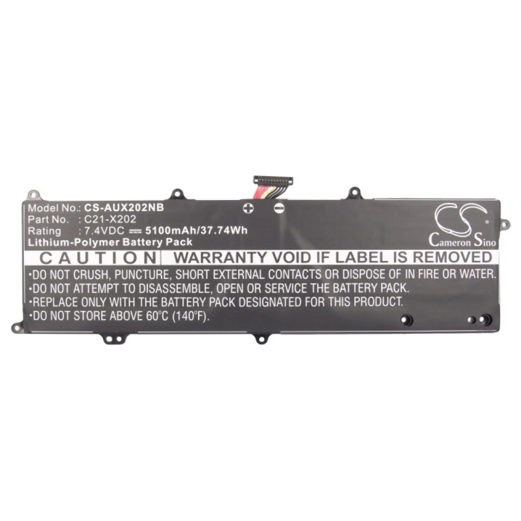 Batteria notebook Asus X201E-1A (CS-AUX202NB)