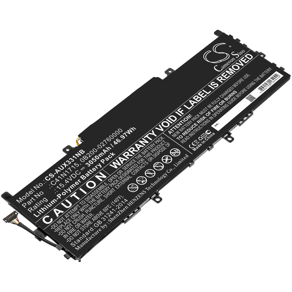 Batteria notebook Asus ZENBOOK UX331UN-1B (CS-AUX331NB)