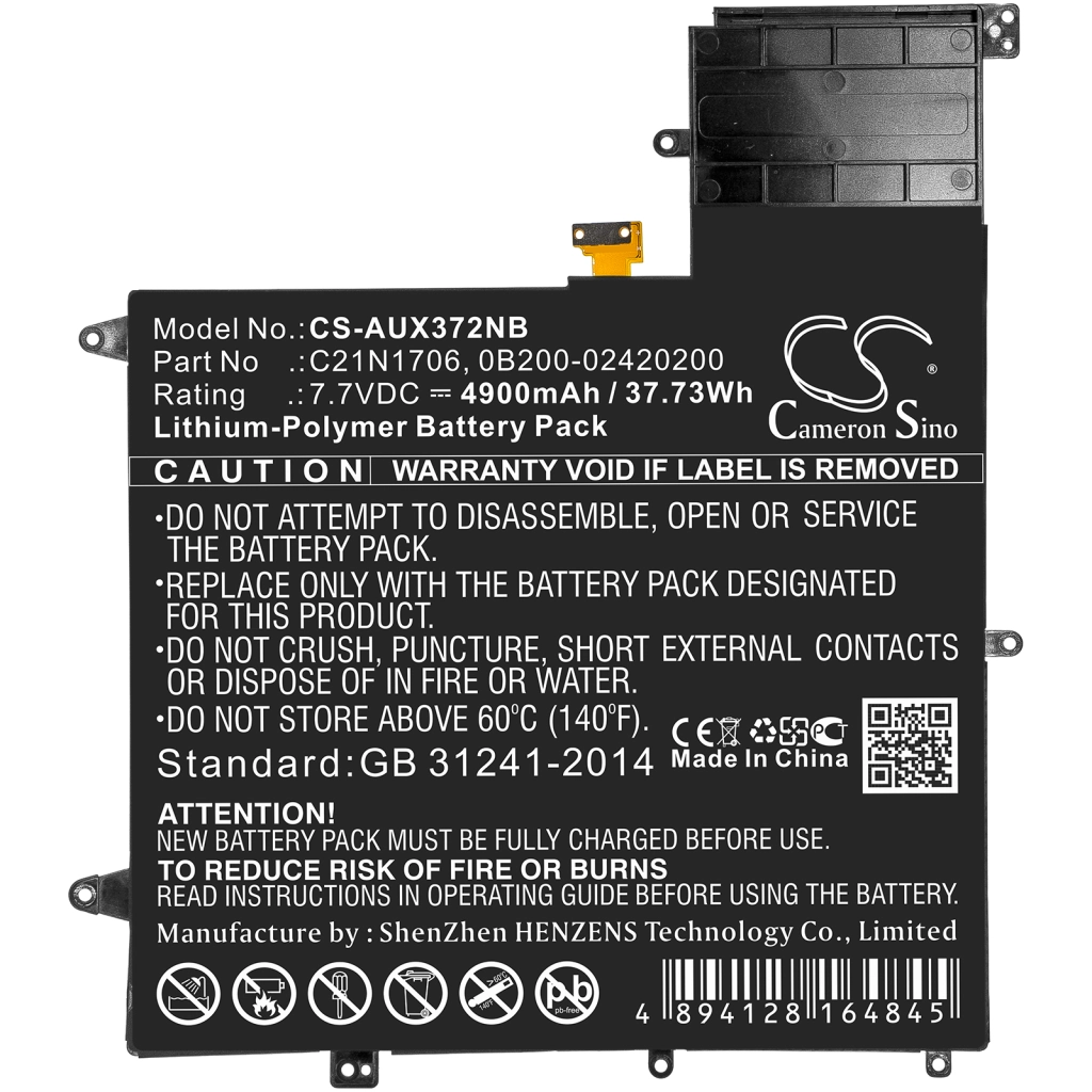 Batteria notebook Asus UX370UAF (CS-AUX372NB)