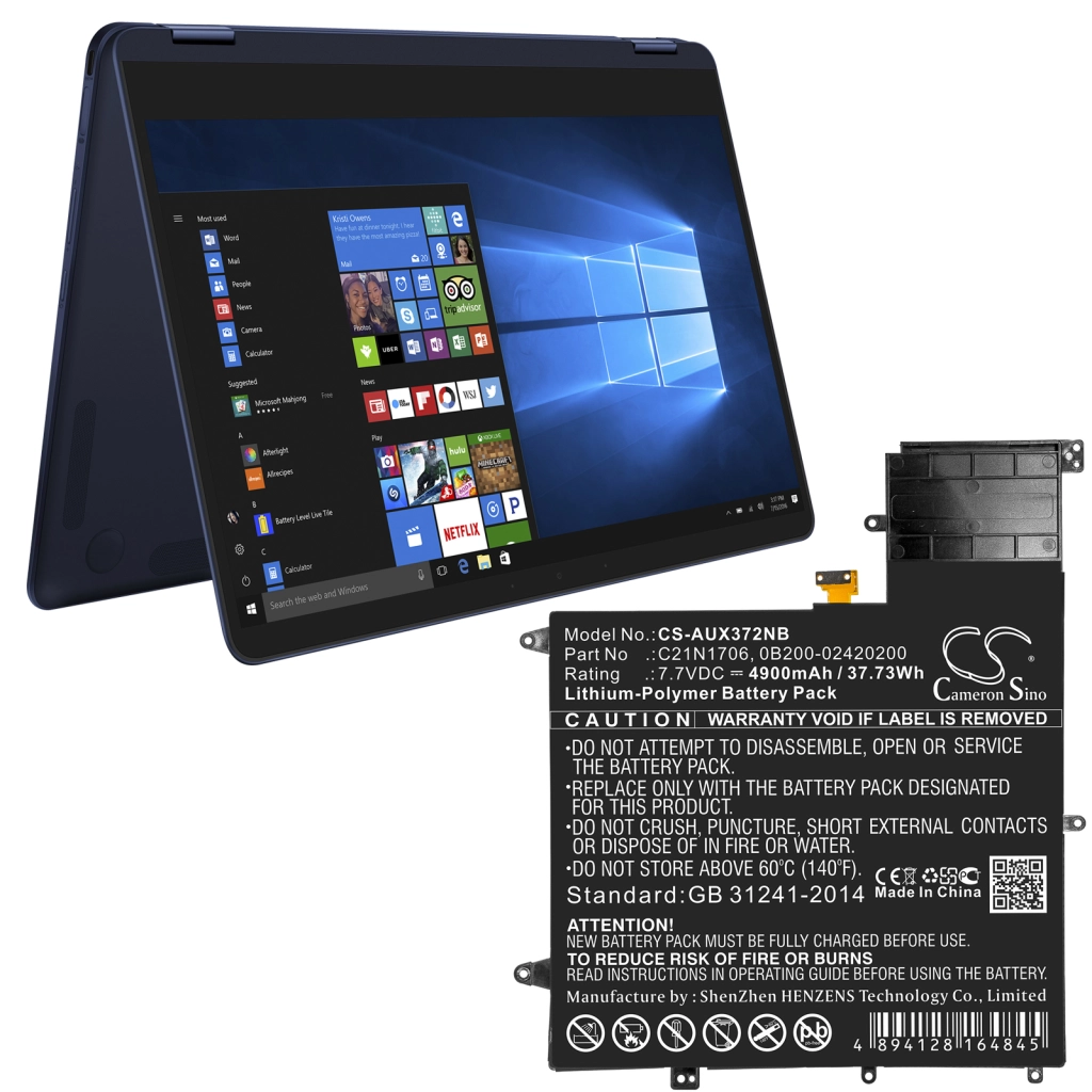 Batteria notebook Asus UX370UAF (CS-AUX372NB)