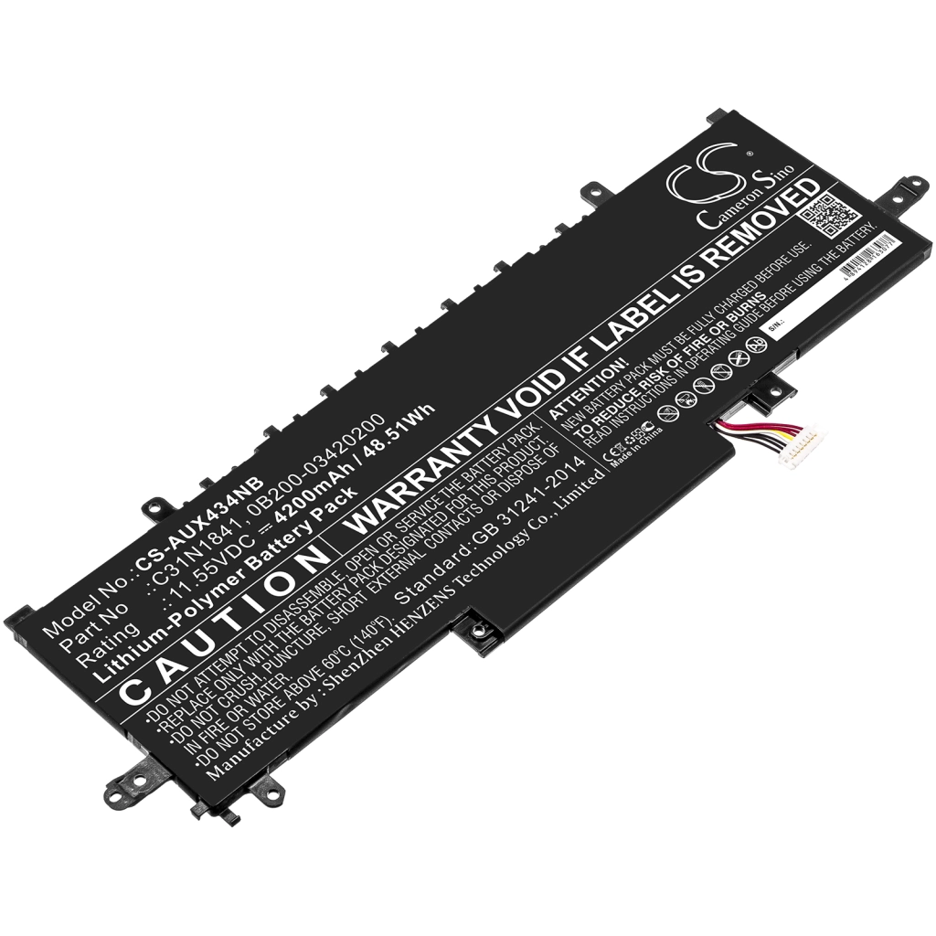 Batteria notebook Asus Zenbook 14 UX434FLC-A6513TS (CS-AUX434NB)