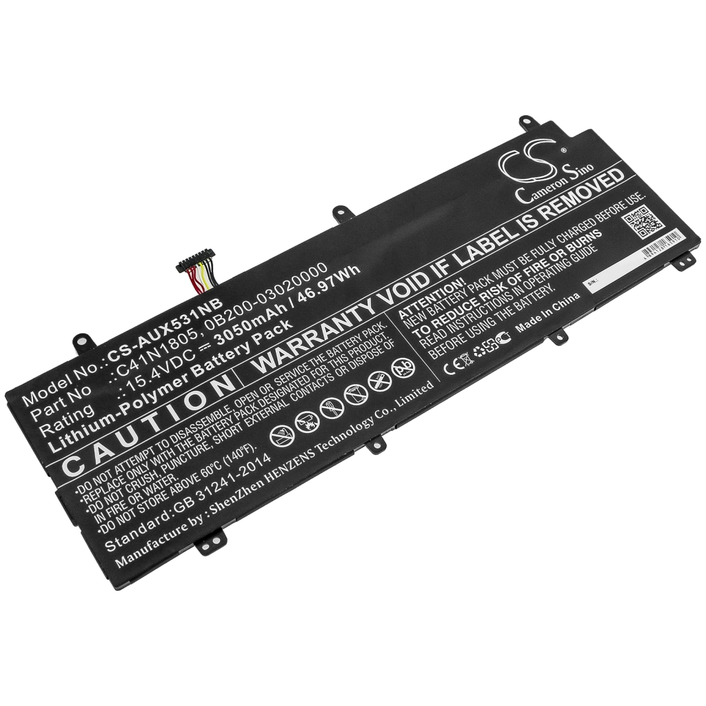 Batteria notebook Asus ROG Zephyrus S GX531GX-ES008R (CS-AUX531NB)
