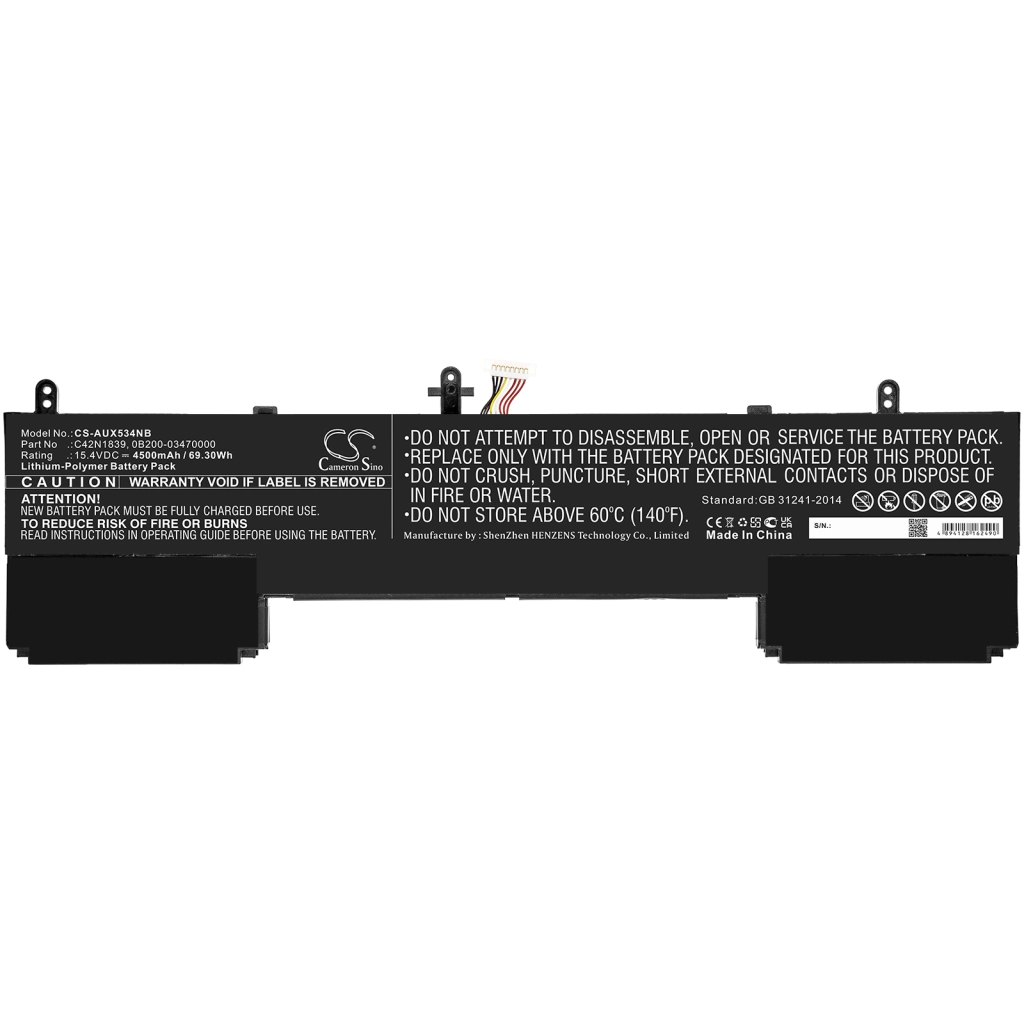 Batteria notebook Asus ZenBook 15 UX534FTC-A8184R (CS-AUX534NB)