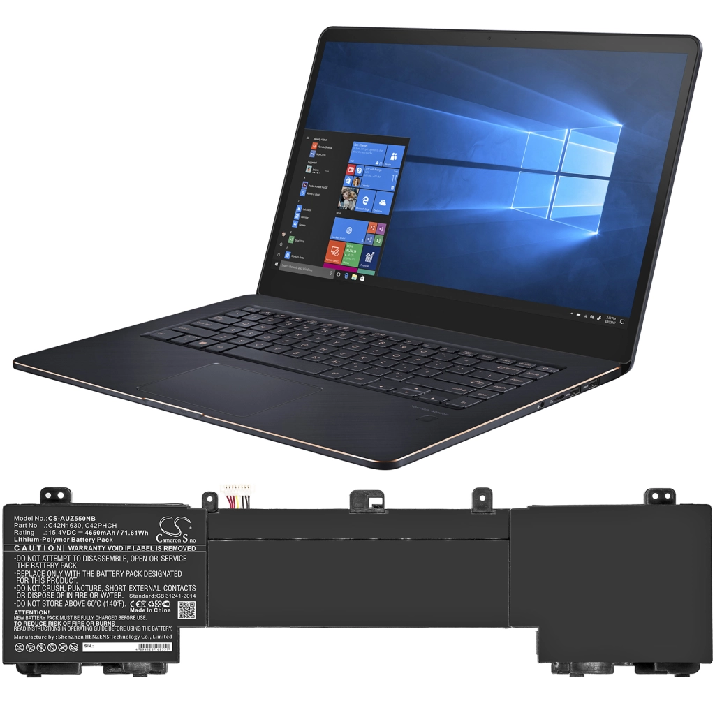 Batteria notebook Asus UX550VE-1A (CS-AUZ550NB)