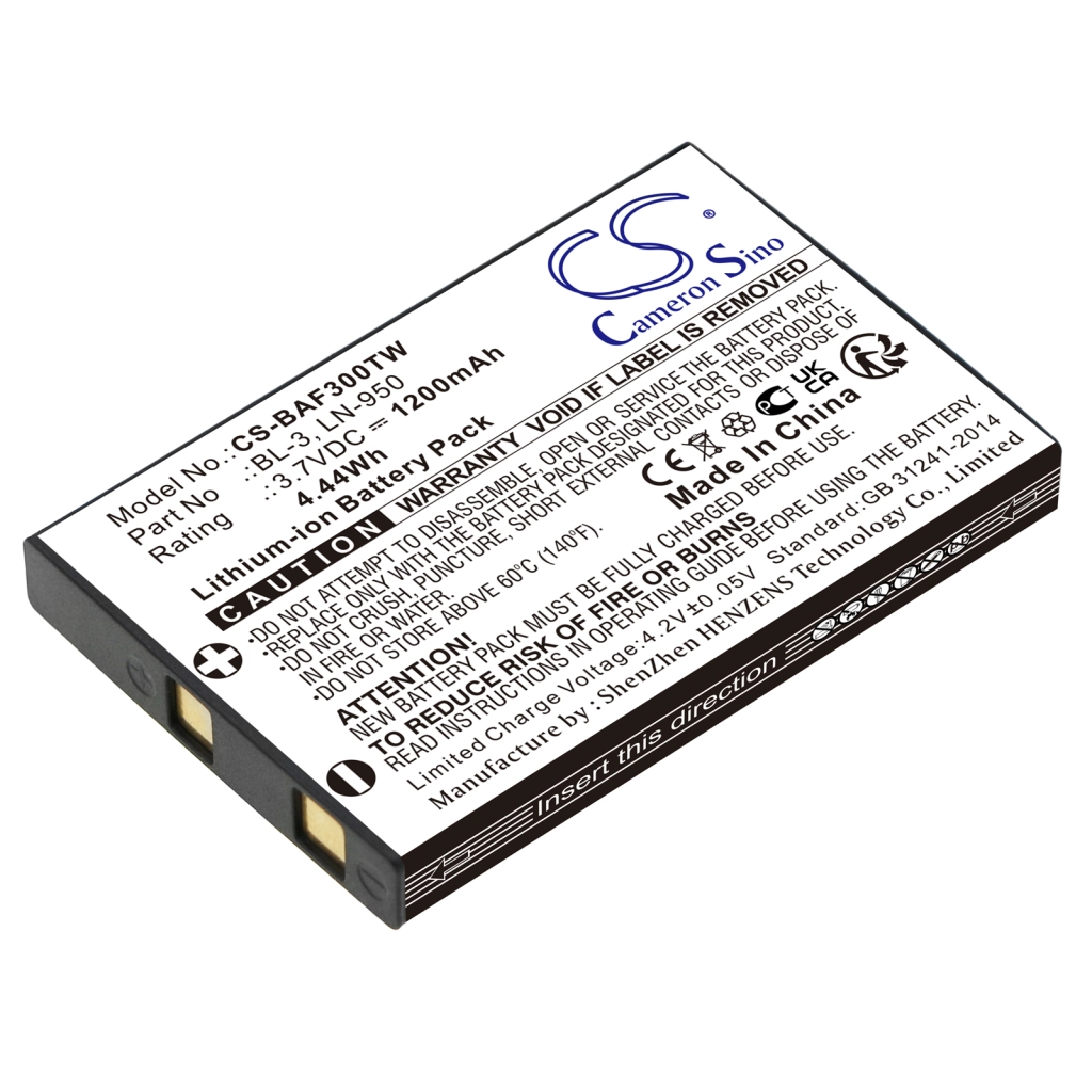 Batteria radio bidirezionale Weierwei UV3R (CS-BAF300TW)
