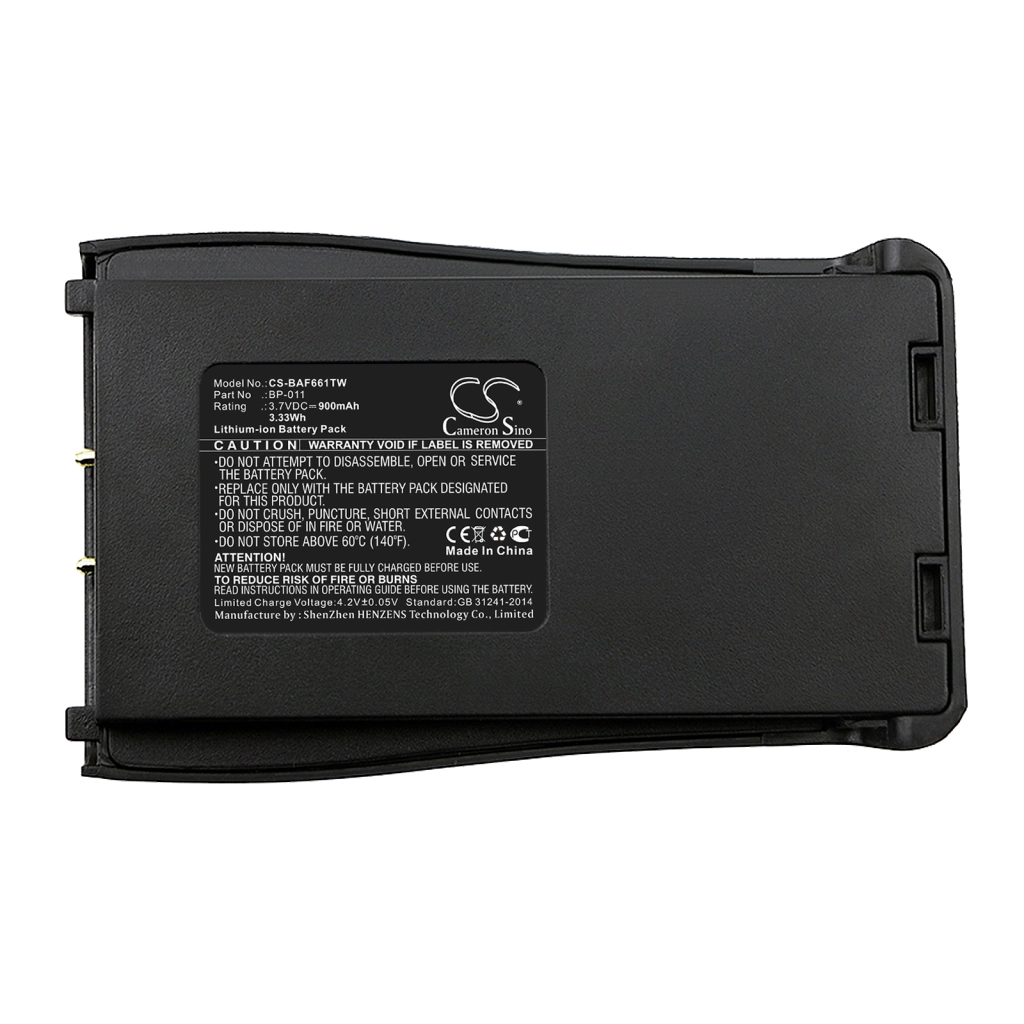 Batteria radio bidirezionale Retevis CS-BAF661TW