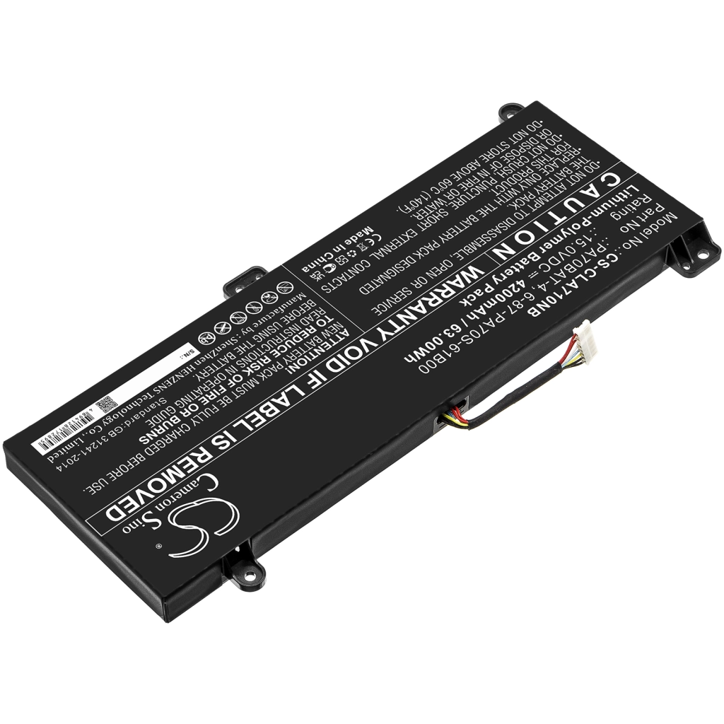 Batteria notebook CLEVO PA71HP6-G (CS-CLA710NB)