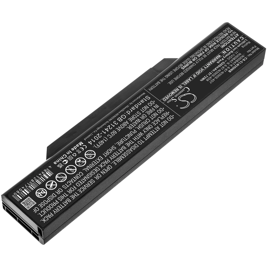 Batteria notebook CLEVO B519II(47781)(N350TW) (CS-CLN350NB)