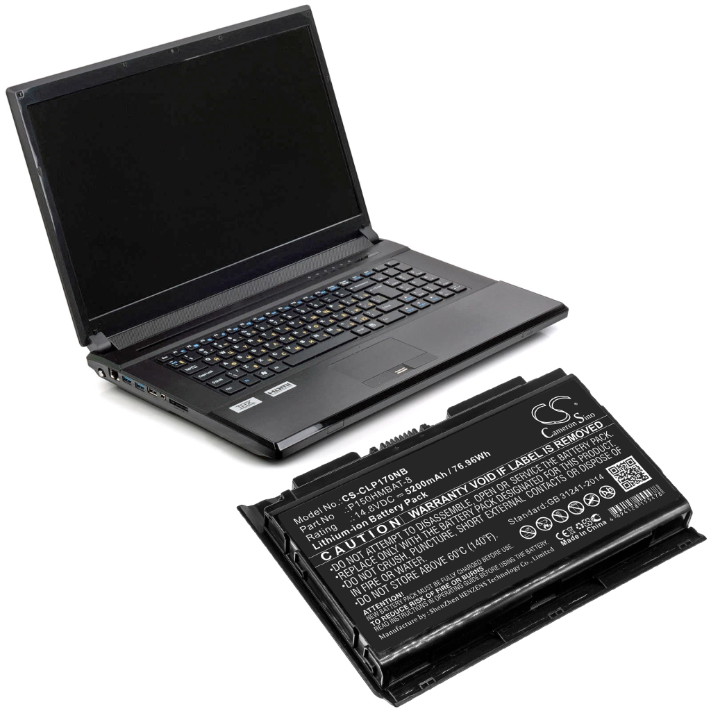 Batteria notebook Sager NP8170 (CS-CLP170NB)