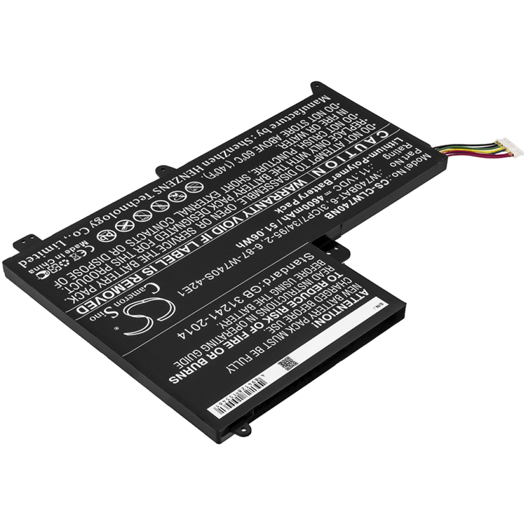 Batterie Batteria notebook CS-CLW740NB