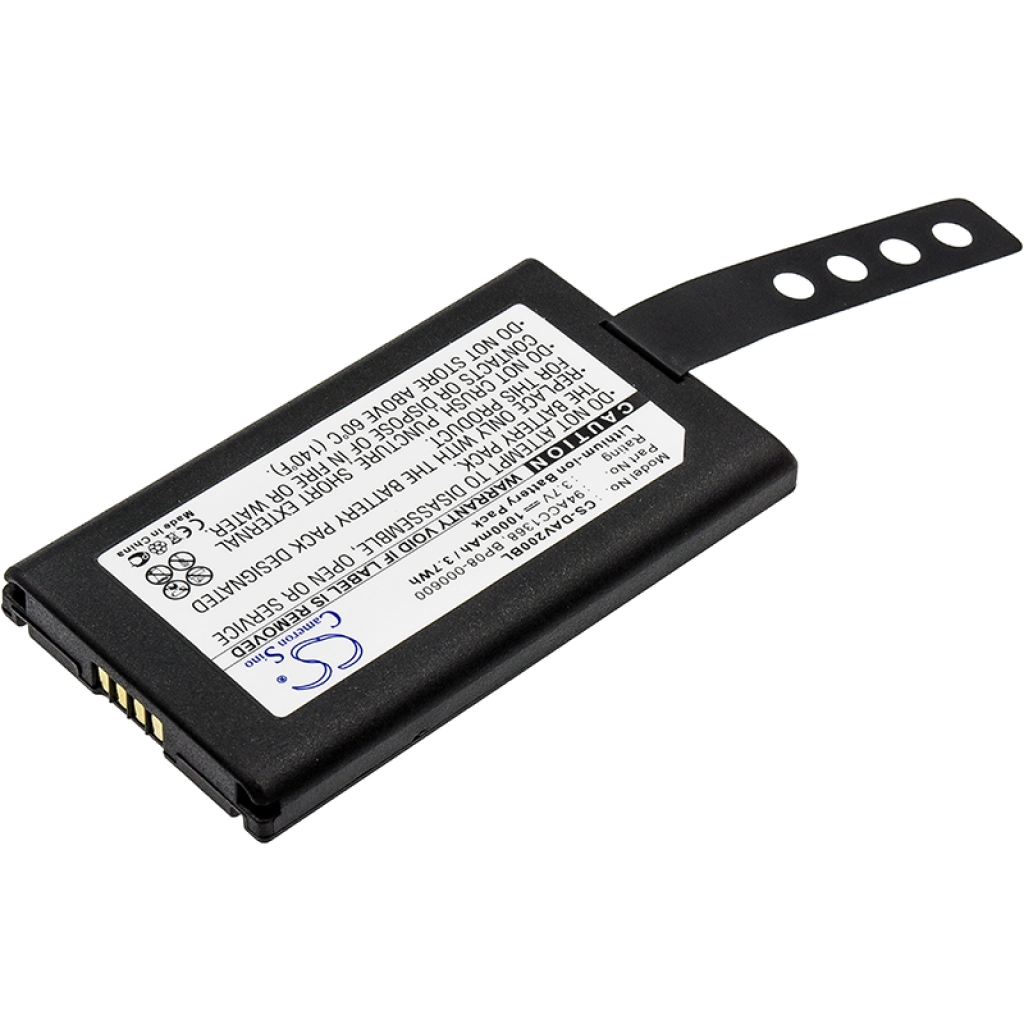 Codice a barre, batteria dello scanner Wasp DT10RF (CS-DAV200BL)