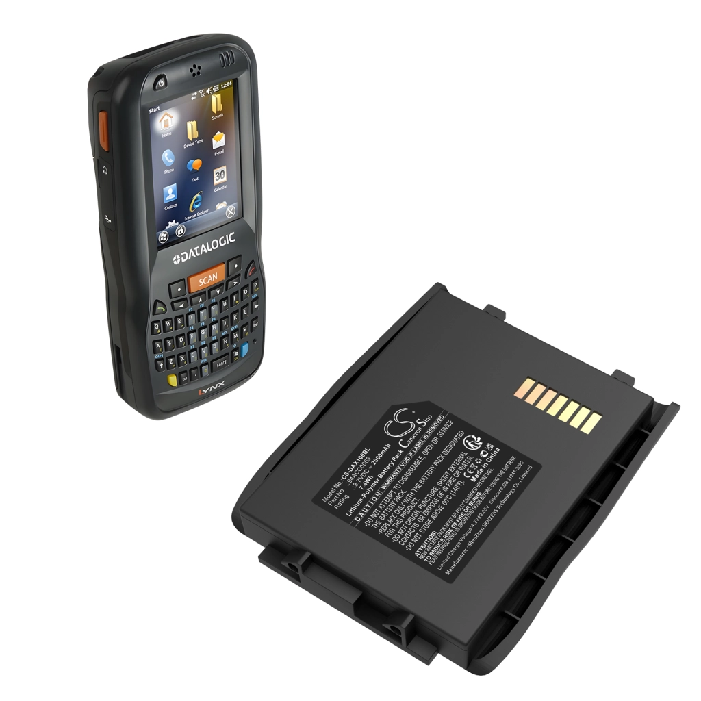 Codice a barre, batteria dello scanner Datalogic CS-DAX100BL