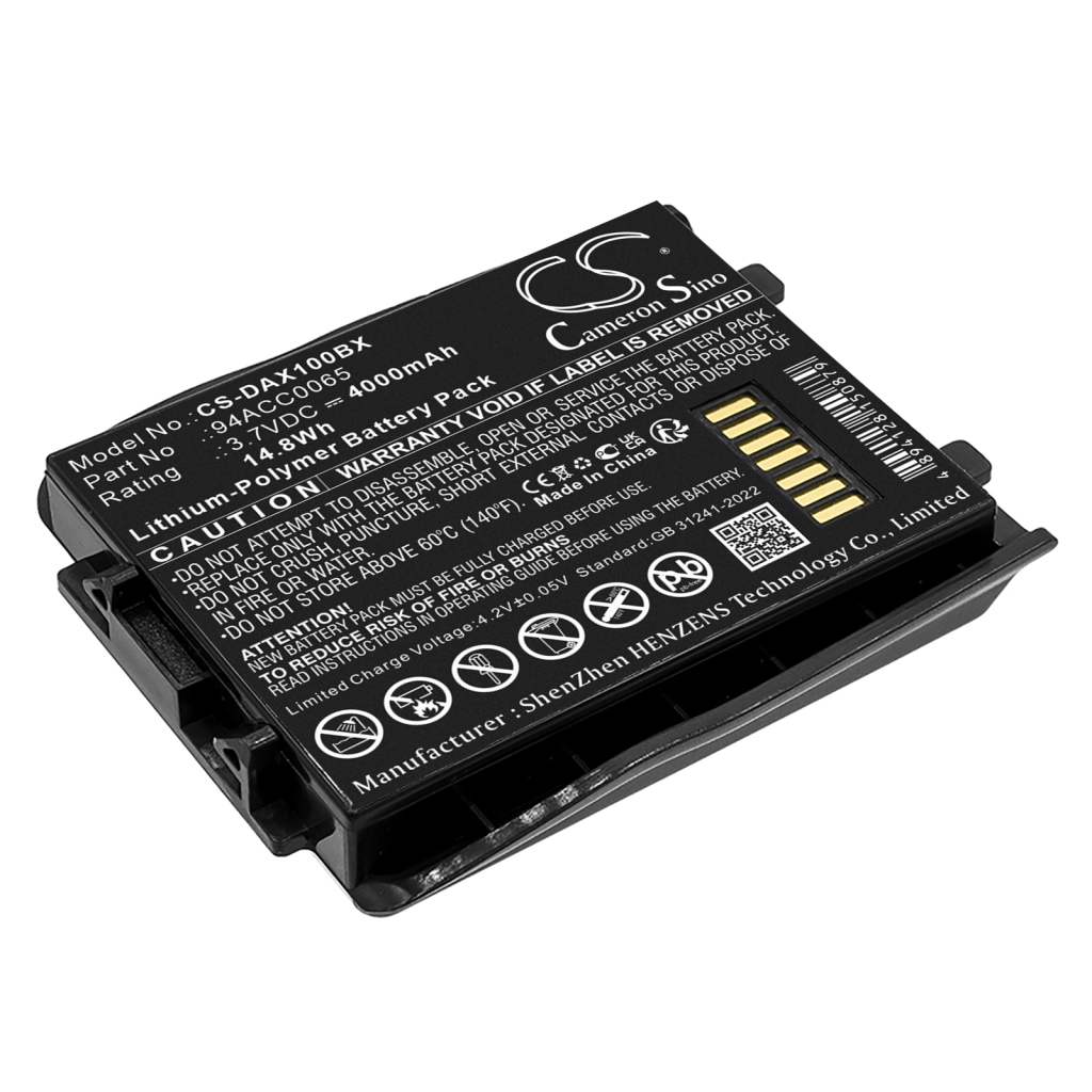 BarCode, Scanner Battery Datalogic CS-DAX100BX