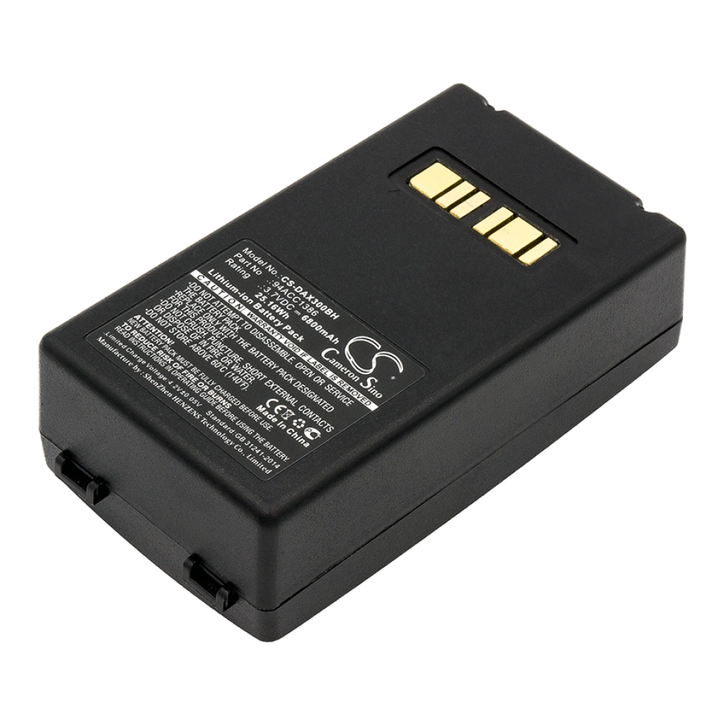 Codice a barre, batteria dello scanner Datalogic Falcon X3