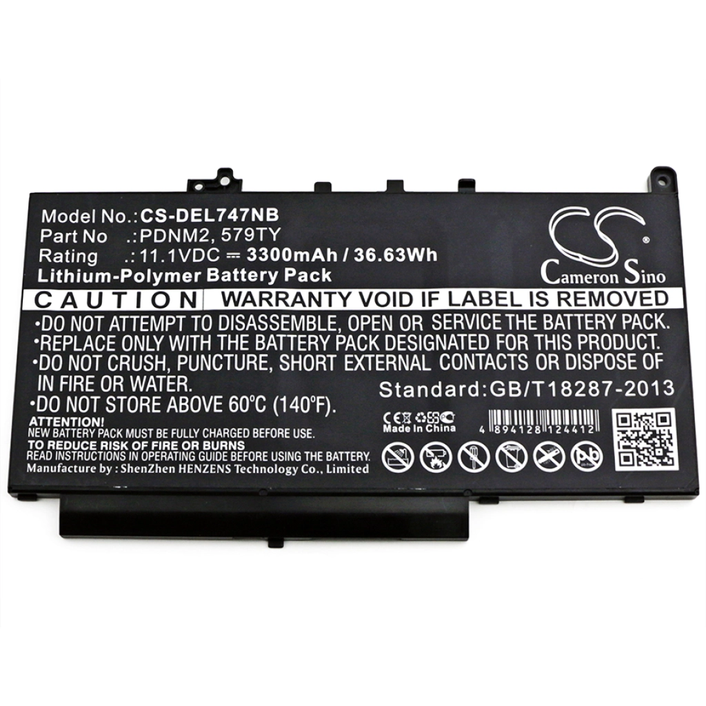 Batteria notebook DELL CS-DEL747NB