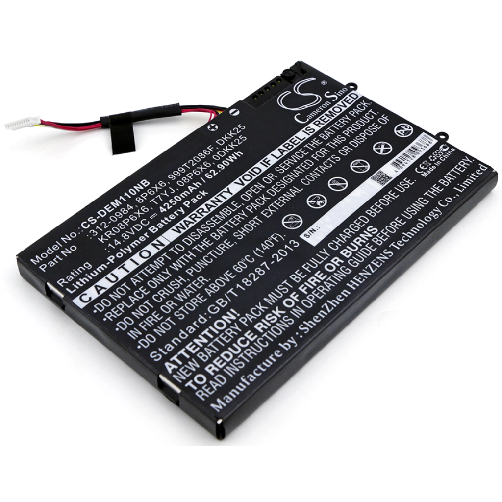 Batterie Batteria notebook CS-DEM110NB