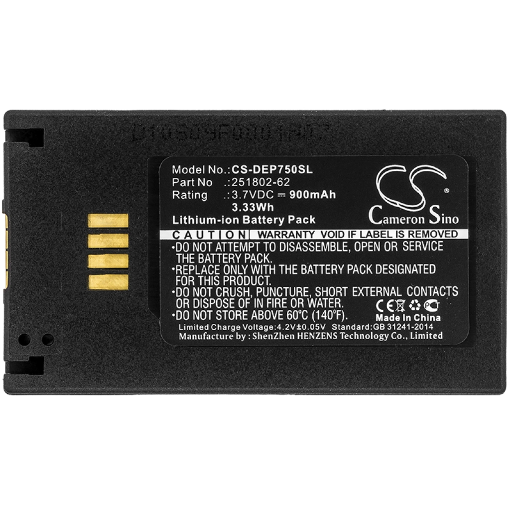 Codice a barre, batteria dello scanner Spare CS-DEP750SL