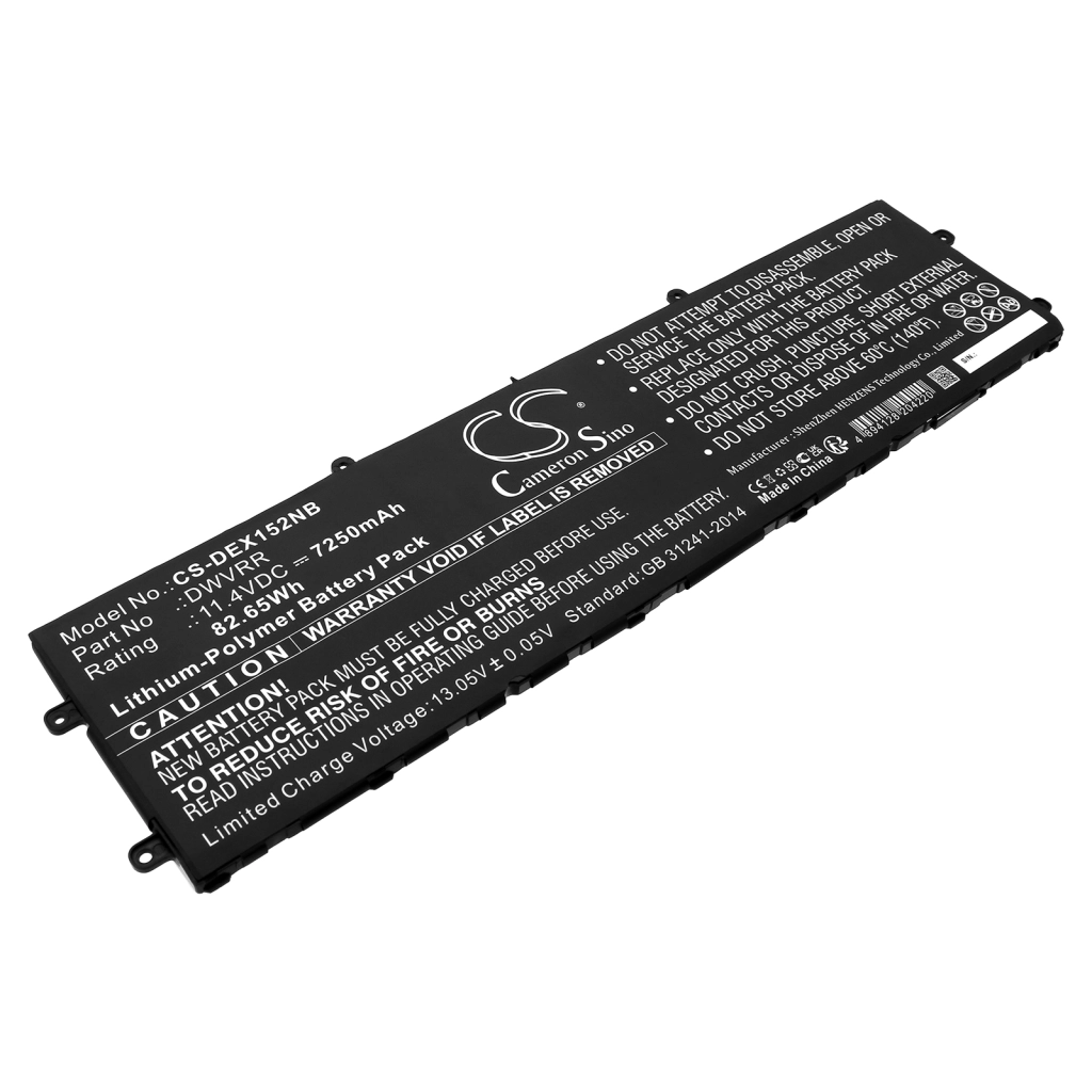 Batterie Batteria notebook CS-DEX152NB
