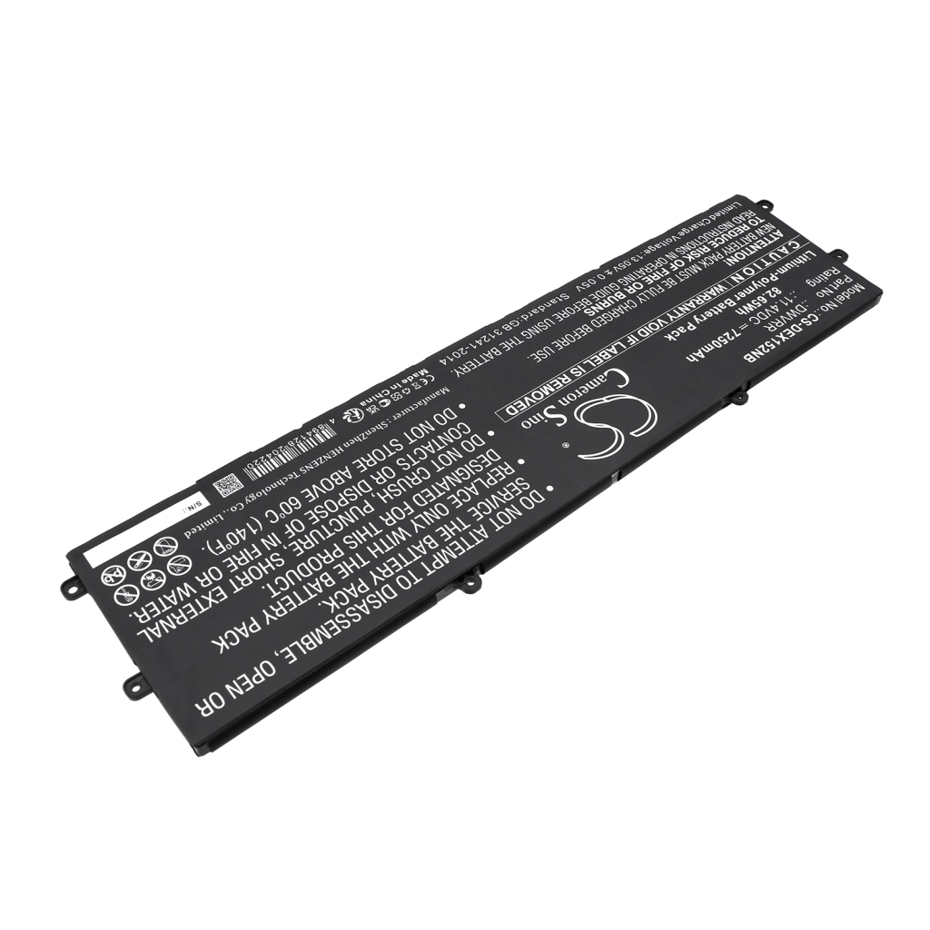 Batterie Batteria notebook CS-DEX152NB