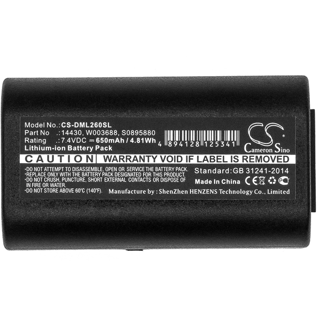 Batteria della stampante Dymo 260P (CS-DML260SL)