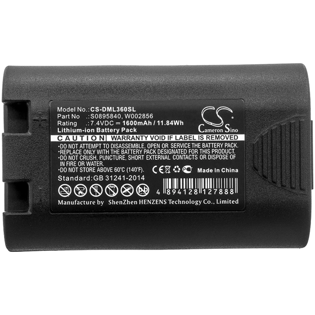 Batteria della stampante Dymo LabelManager 360D (CS-DML360SL)