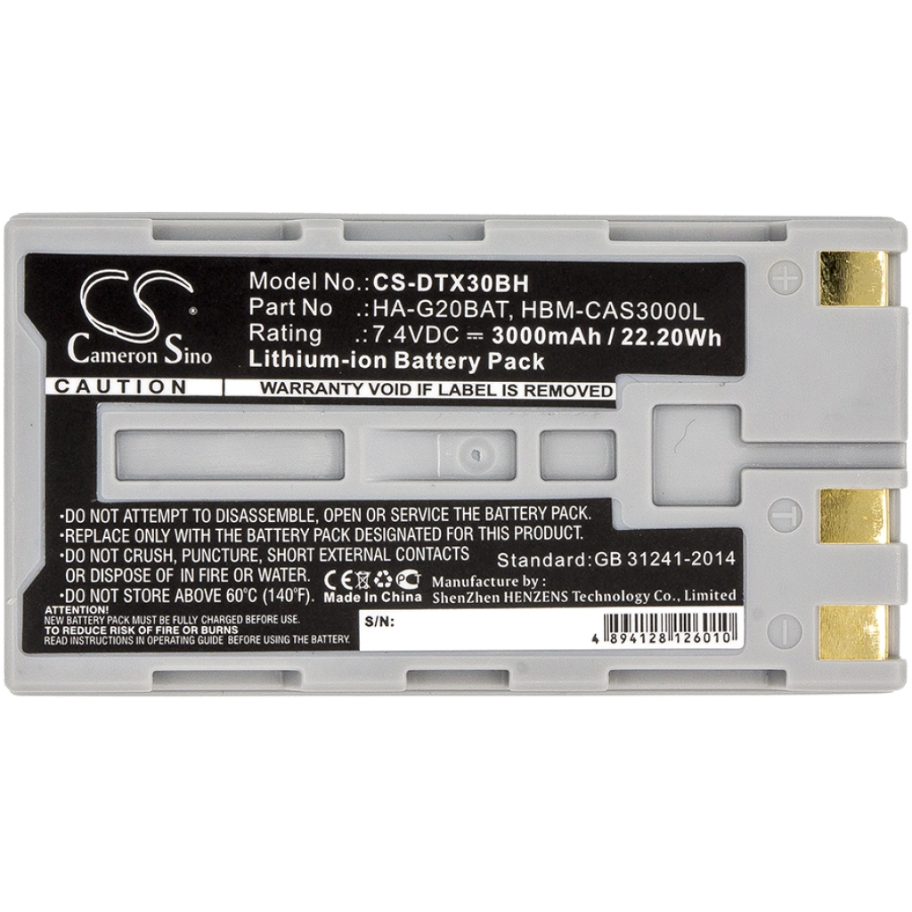 Battery Replaces HA-G20BAT