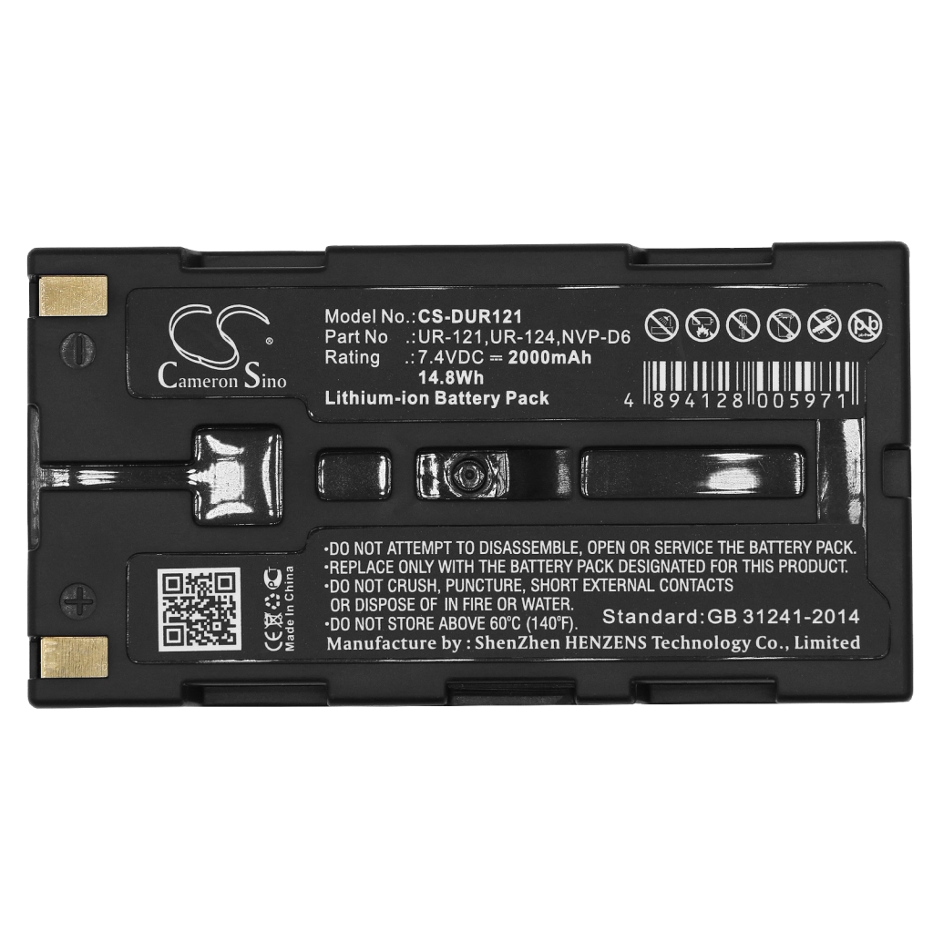 Batteria della fotocamera Sanyo CS-DUR121