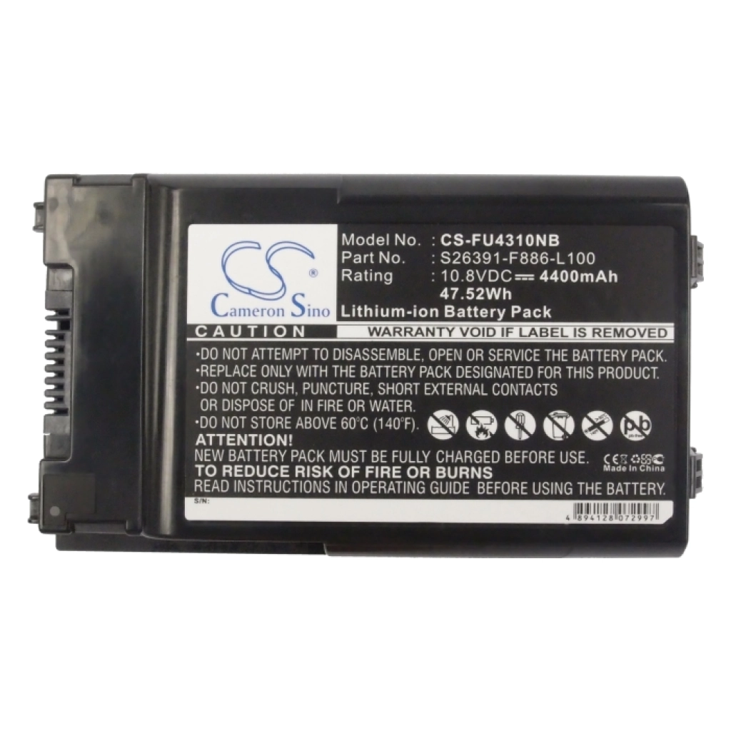 Batteria notebook Fujitsu LifeBook T1010LA (CS-FU4310NB)