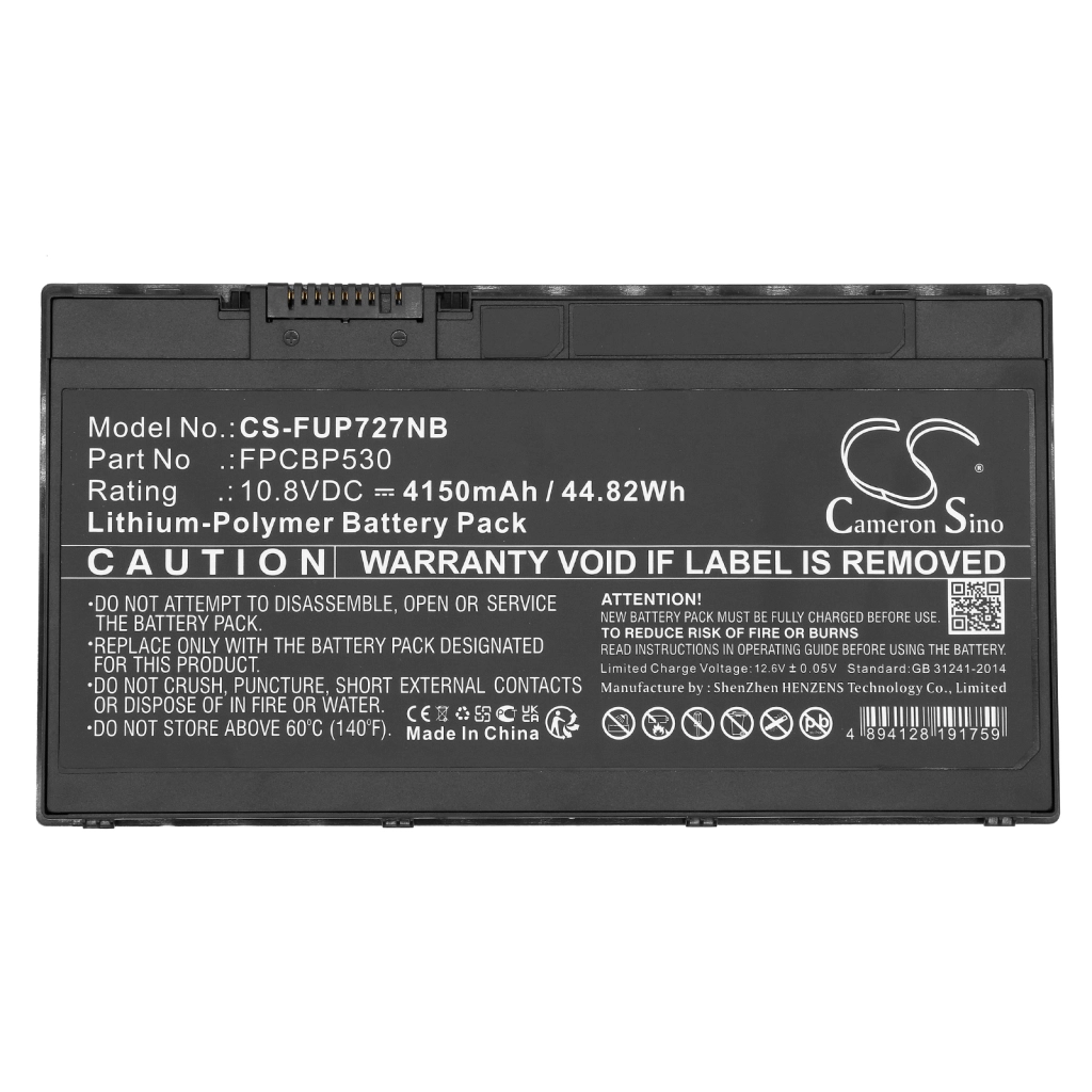 Batterie Batteria notebook CS-FUP727NB