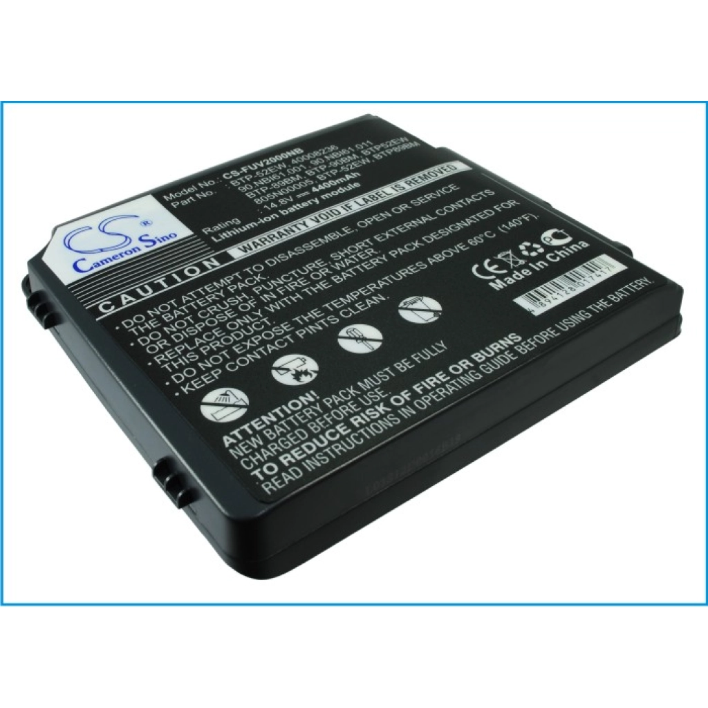 Batterie Batteria notebook CS-FUV2000NB