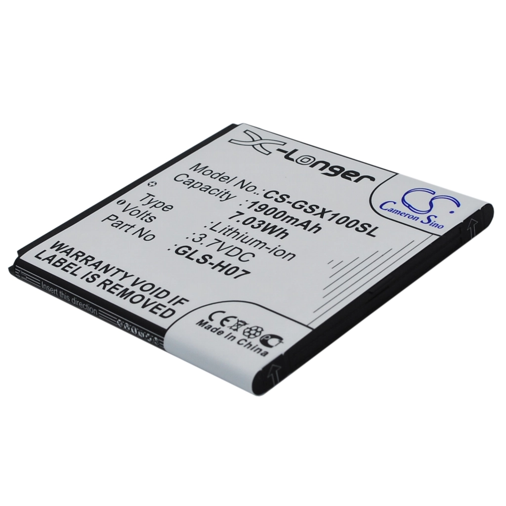 Batterie Batteria del telefono cellulare CS-GSX100SL
