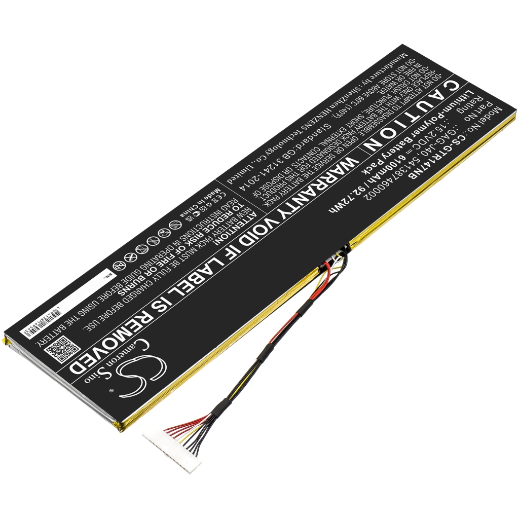 Batteria notebook Gigabyte Aero 15W v8 (CS-GTR147NB)