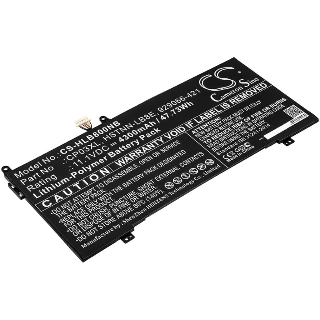 Batteria notebook HP Spectre X360 13-ae044ng (CS-HLB800NB)