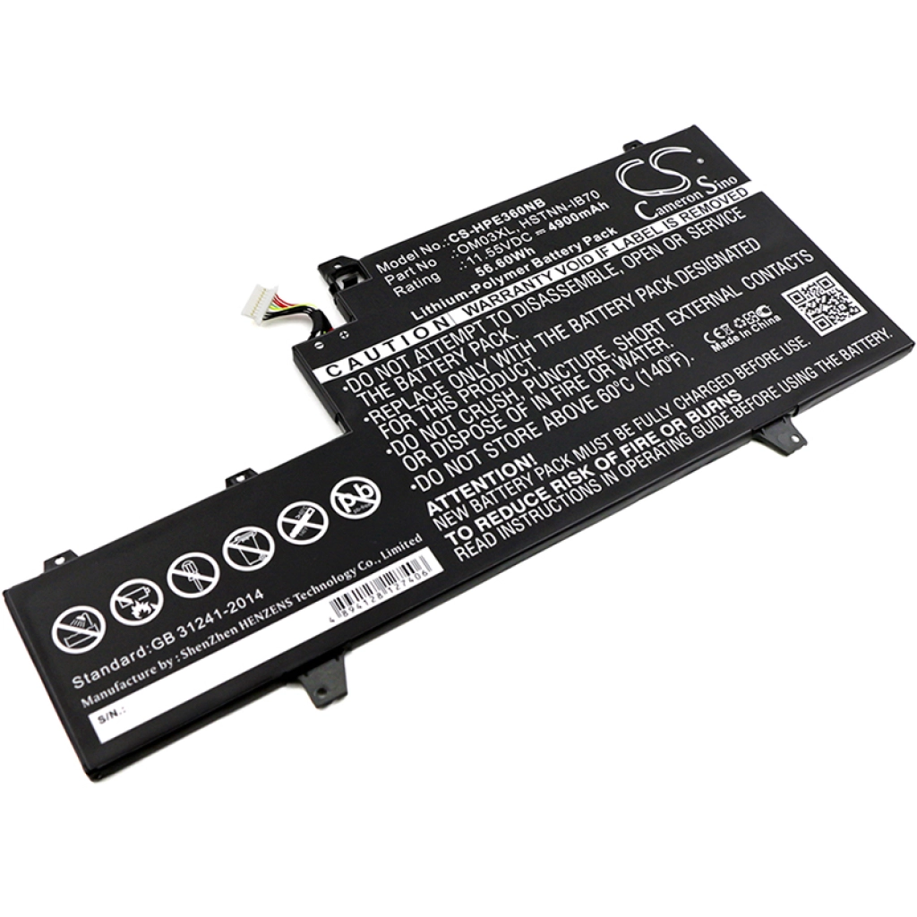 Batteria notebook HP 1GY29PA (CS-HPE360NB)