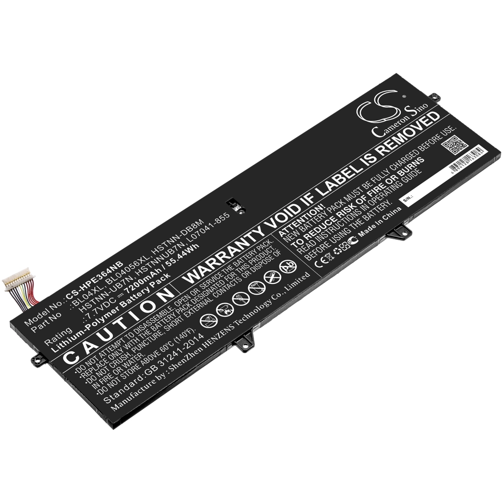 Batteria notebook HP EliteBook x360 1040 G5(5DG27EA) (CS-HPE364NB)