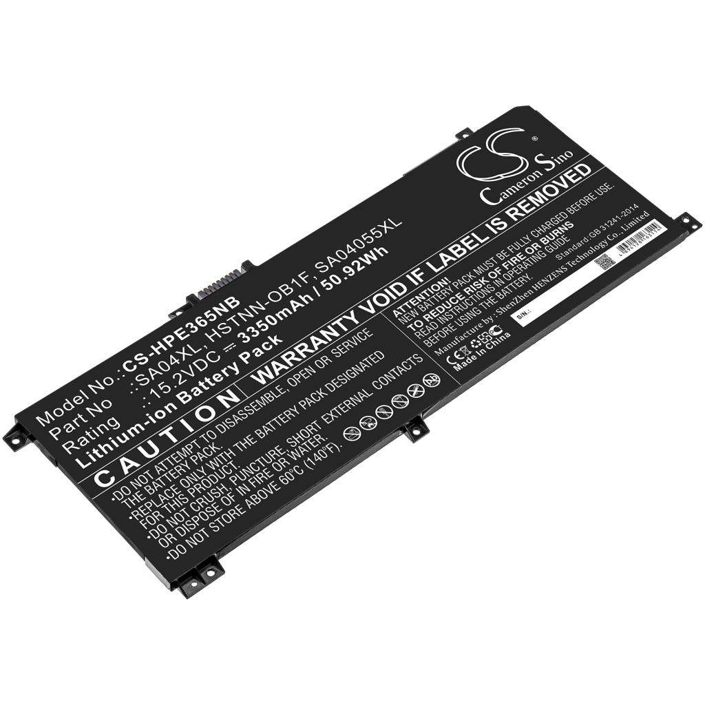 Batteria notebook HP Envy 15-DS0001NG (CS-HPE365NB)