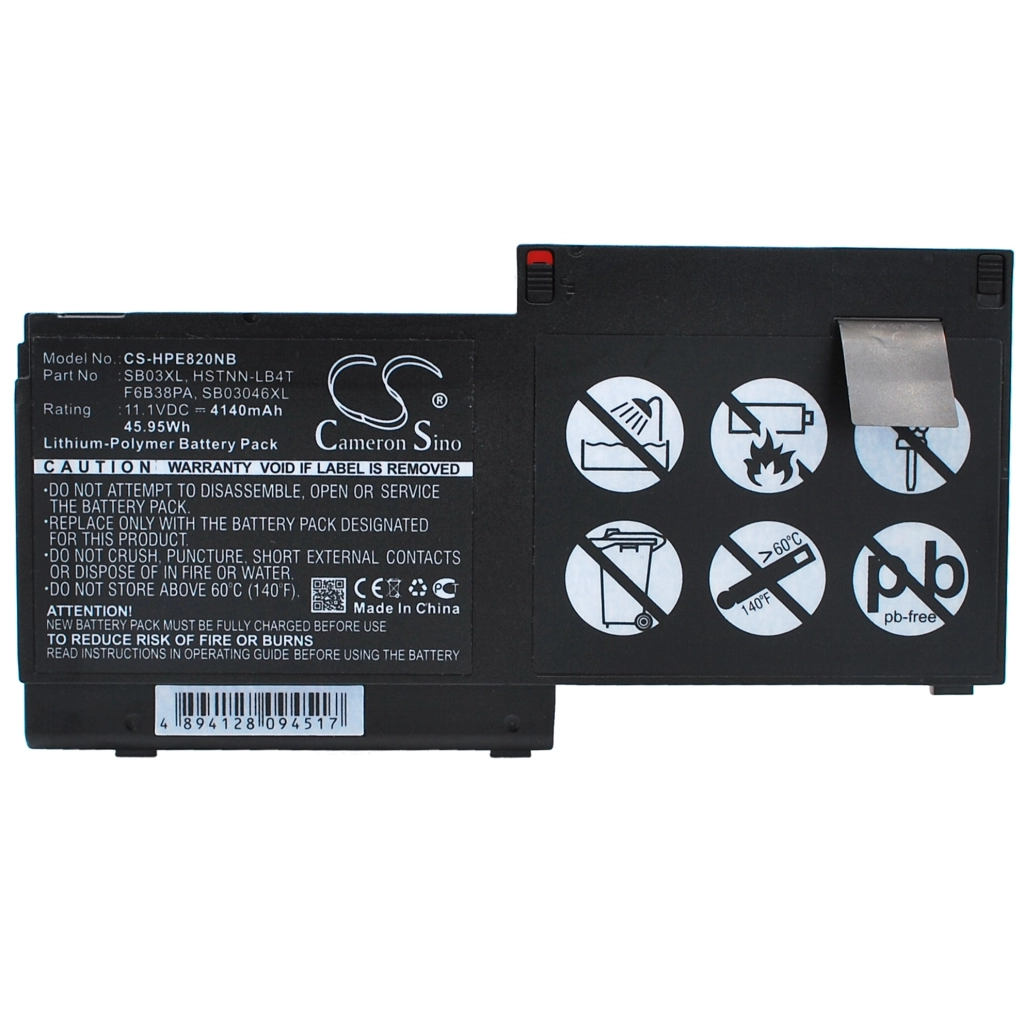 Batteria notebook HP EliteBook 820 G1-G8J87US (CS-HPE820NB)