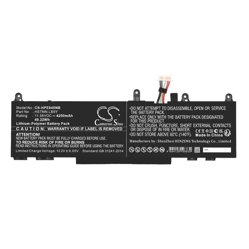 Batteria notebook HP EliteBook 845 G9 6Q2U0PA (CS-HPE845NB)