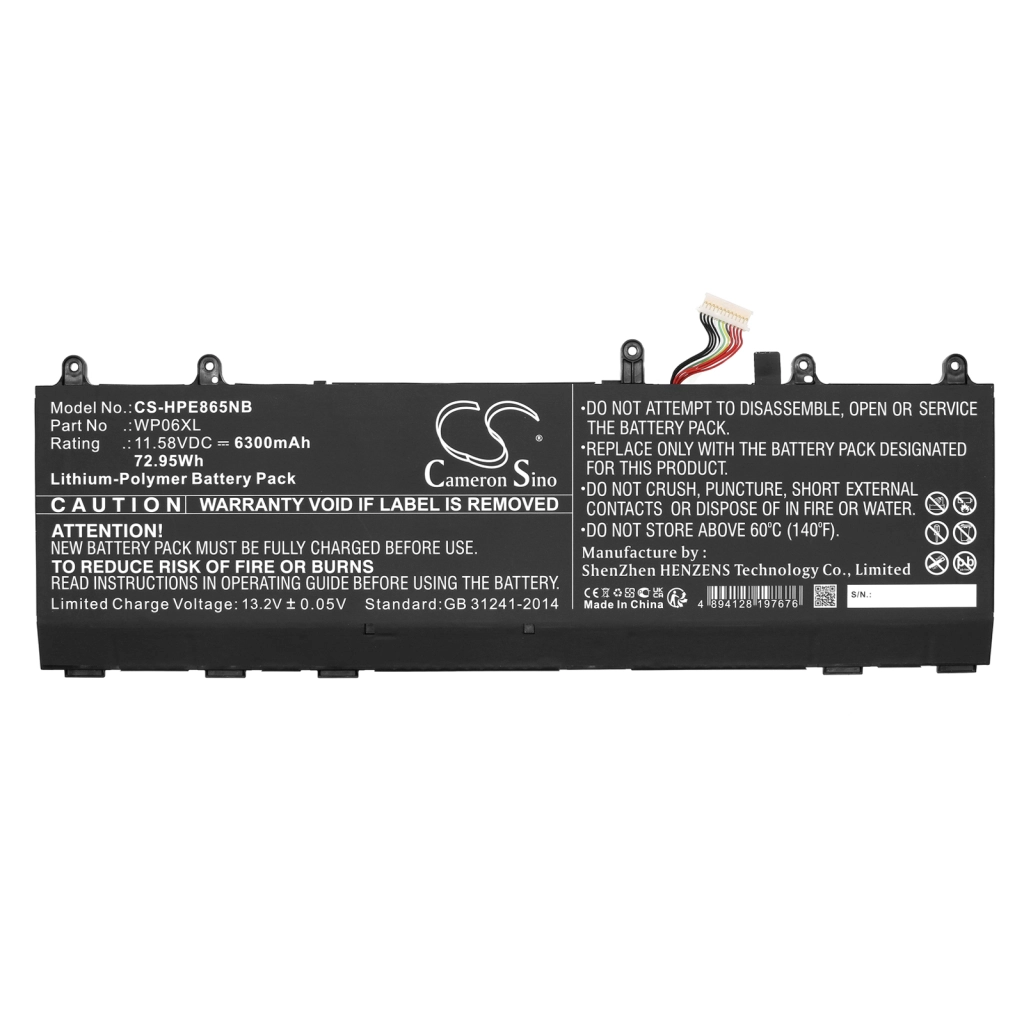 Batteria notebook HP Elitebook 865 G9 6G9P9PA (CS-HPE865NB)
