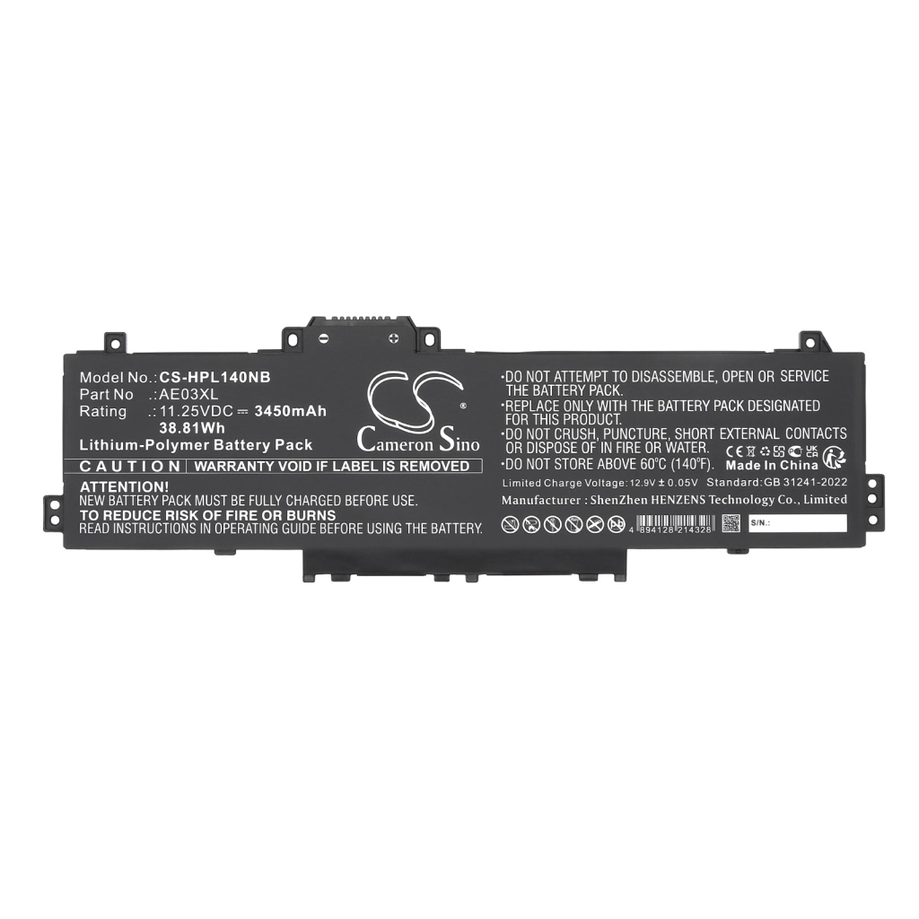 Batteria notebook HP 15-FC0003NH (CS-HPL140NB)