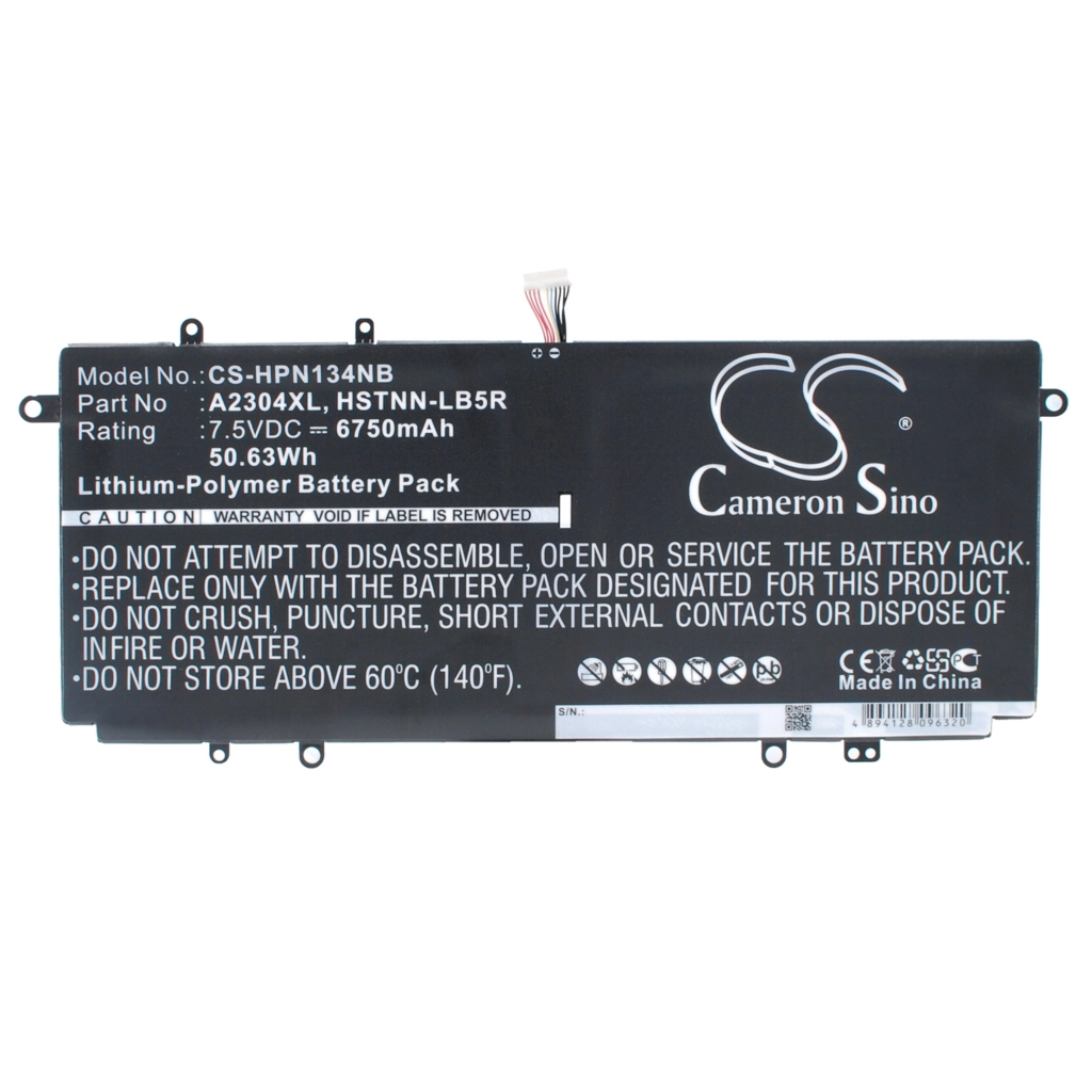 Batteria notebook HP Chromebook 14-q030ea (CS-HPN134NB)
