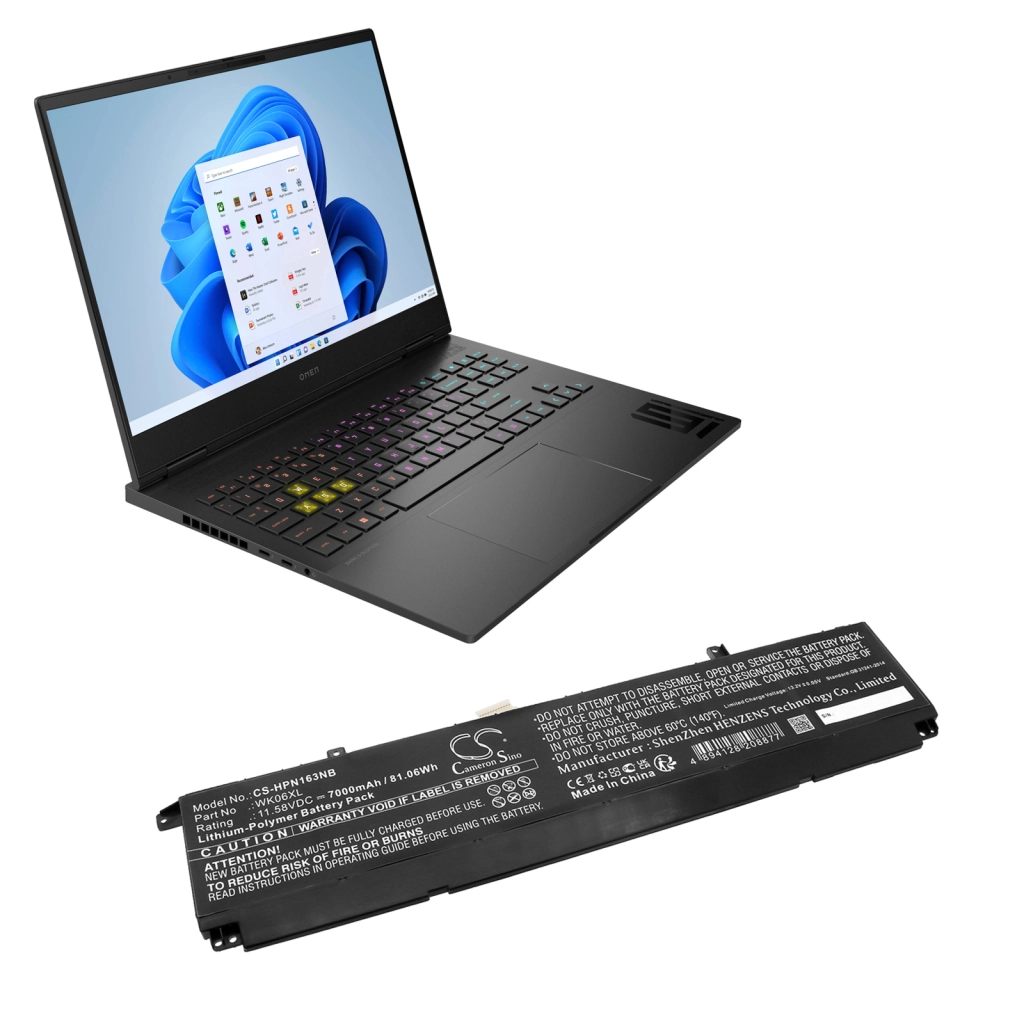 Batteria notebook HP OMEN 17-CK2000NF (CS-HPN163NB)