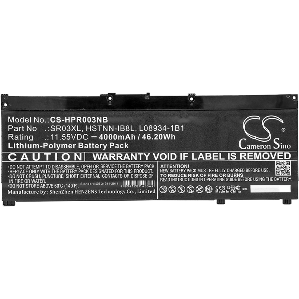 Batteria notebook HP Pavilion Gaming 15-cx0031TX (CS-HPR003NB)