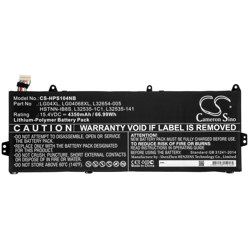 Batteria notebook HP Pavilion 15-cs1504sa (CS-HPS104NB)